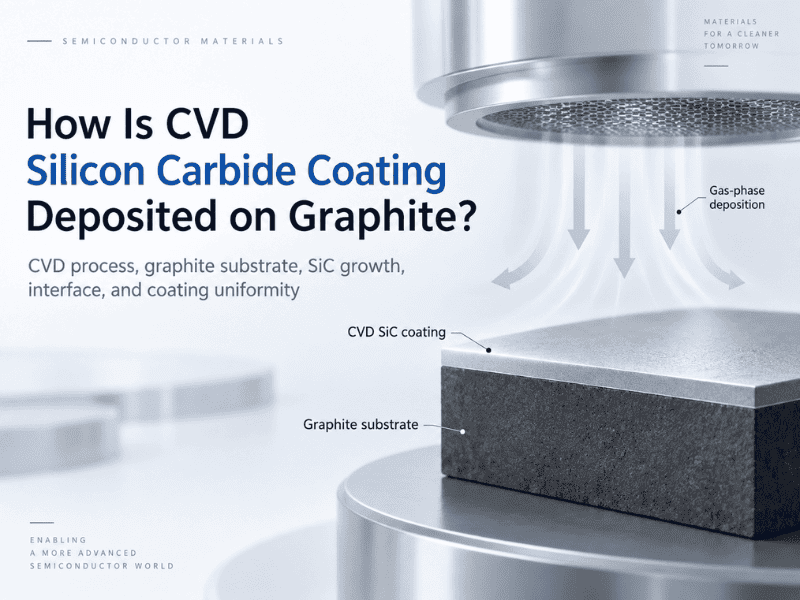 CVD кремний карбиді жабыны графитке қалай салынады?