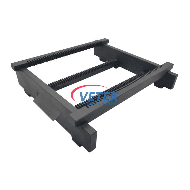 Тазалығы жоғары CVD SiC қапталған вафельді қайық