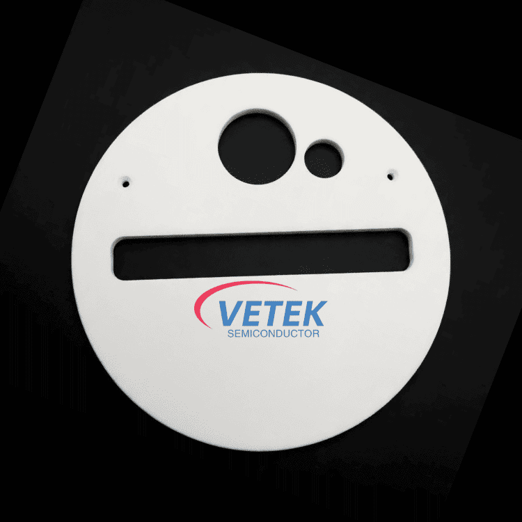 MOCVD үшін жоғары таза мөлдір кварцты қалқан және жапқыш